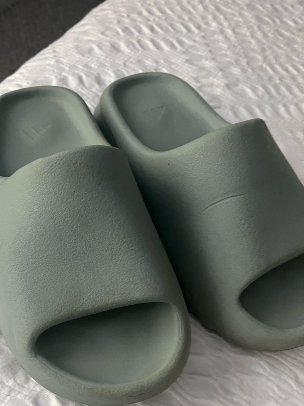 adidas Kids Slide Sandals Light Sage Green